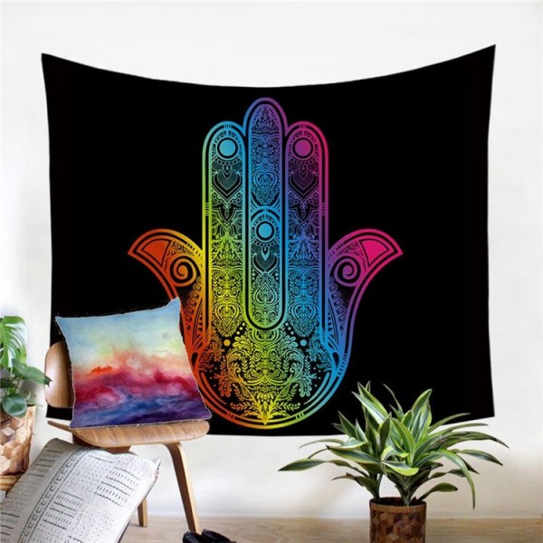 Hamsa Hand - Printed Tapestry UK