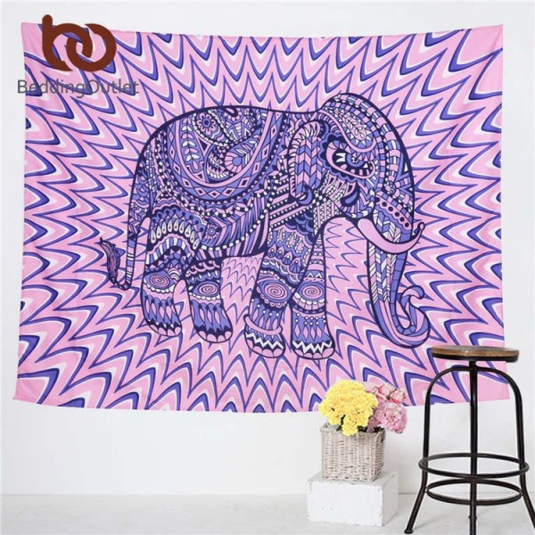 Elephant - Printed Tapestry UK