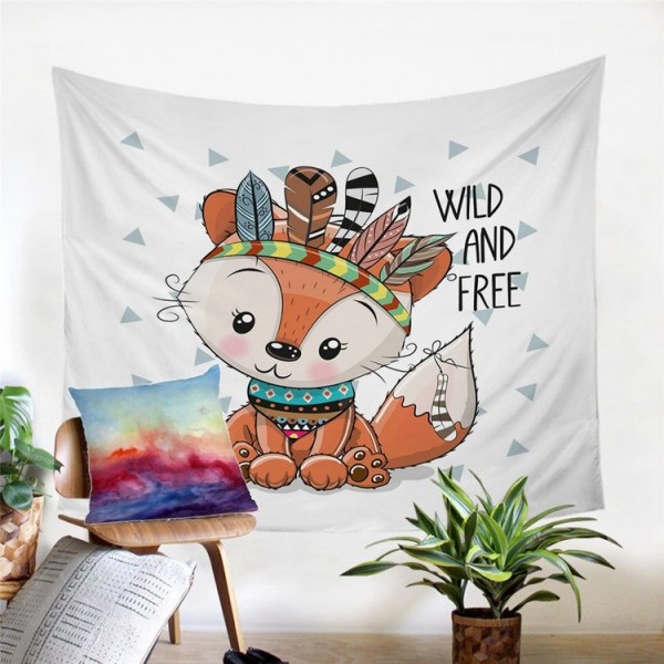 Fox - Printed Tapestry UK