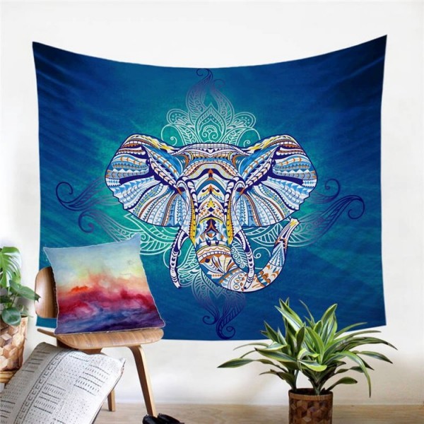 Elephant - Printed Tapestry UK