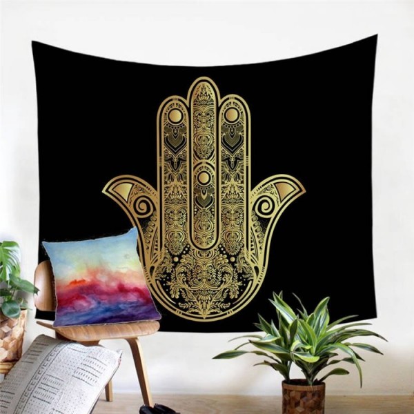 Hamsa Hand - Printed Tapestry UK