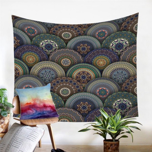 Mandala - Printed Tapestry UK