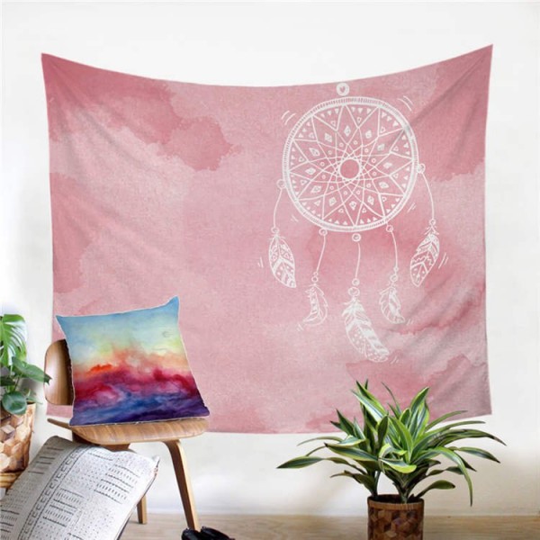 Dreamcatcher Feathers - Printed Tapestry UK