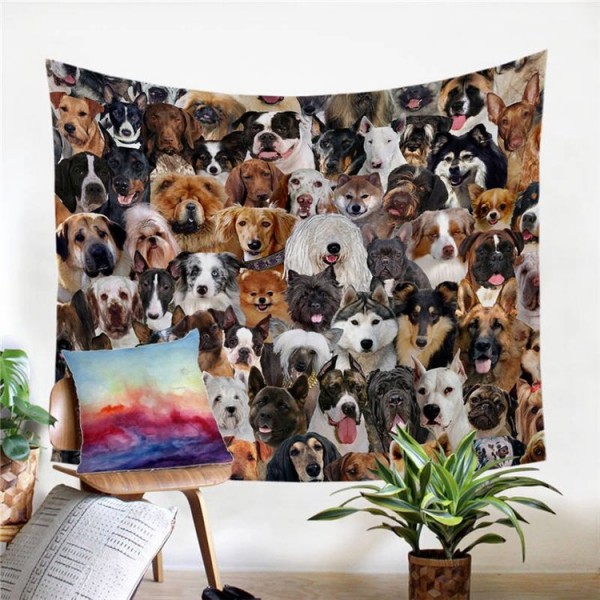 Dog - Printed Tapestry UK