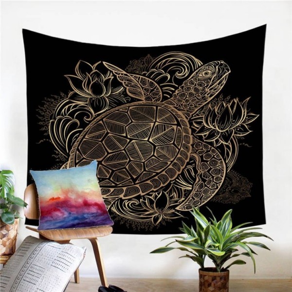 Turtles - Printed Tapestry UK