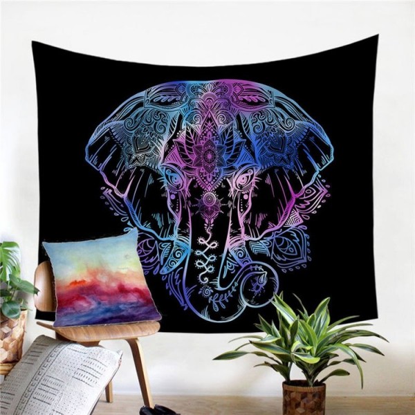 Elephant - Printed Tapestry UK