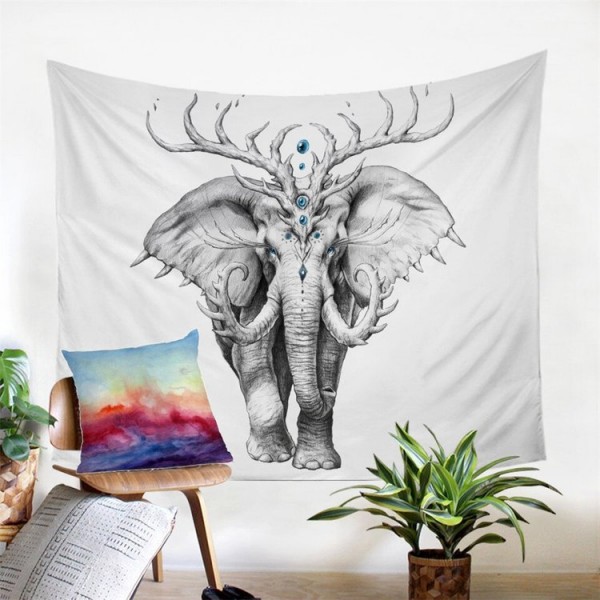 Elephant Soul - Printed Tapestry UK