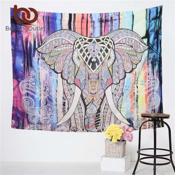 Elephant - Printed Tapestry UK