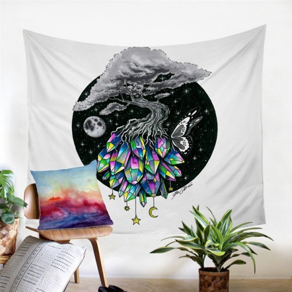 Crystal Tree - Printed Tapestry UK