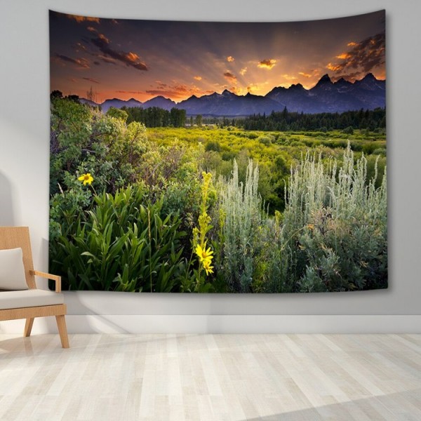 Misty Forest - Printed Tapestry UK