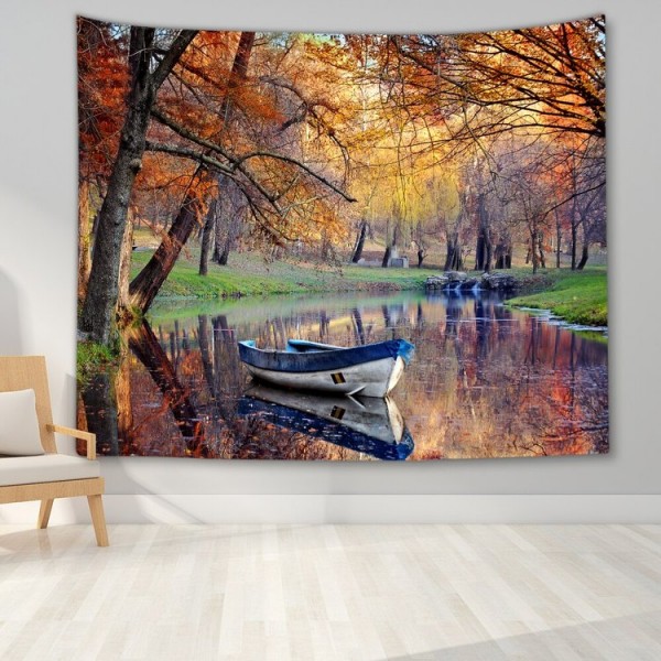 Misty Forest - Printed Tapestry UK