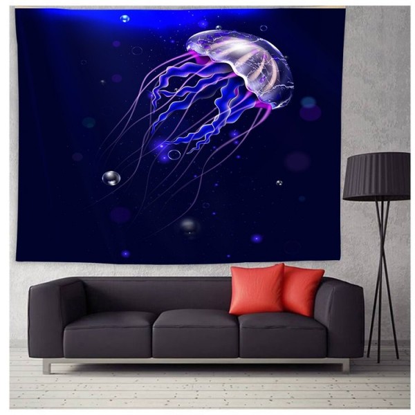 Jellyfish - Printed Tapestry UK