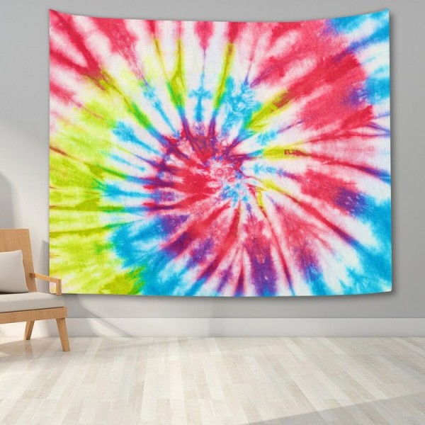Colorful spiral - Printed Tapestry UK