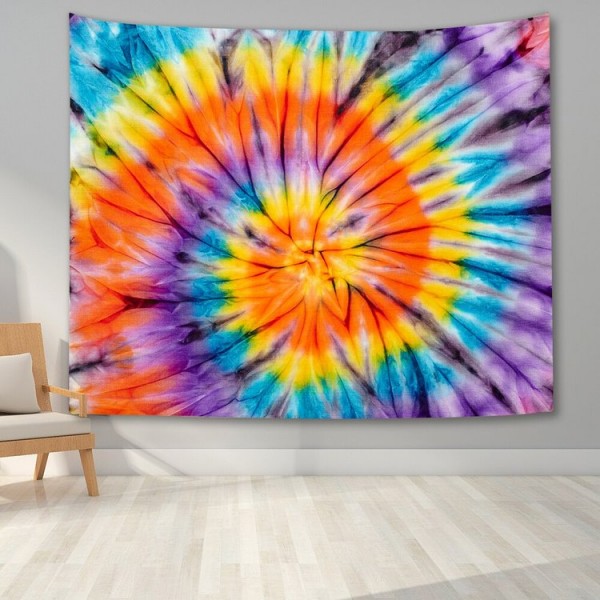 Colorful spiral - Printed Tapestry UK