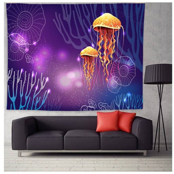 Jellyfish - Printed Tapestry UK