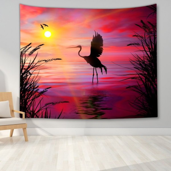 Night Nature Landscap - Printed Tapestry UK