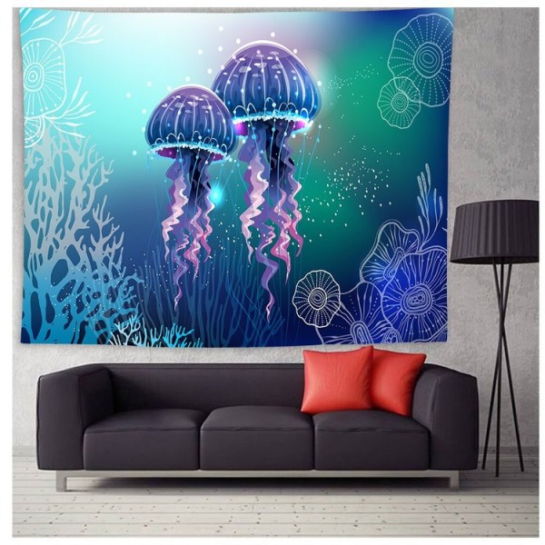 Jellyfish - Printed Tapestry UK