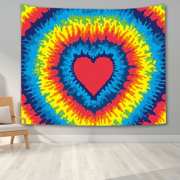 Colorful spiral - Printed Tapestry UK