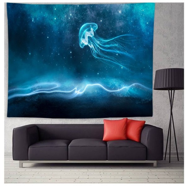Jellyfish - Printed Tapestry UK