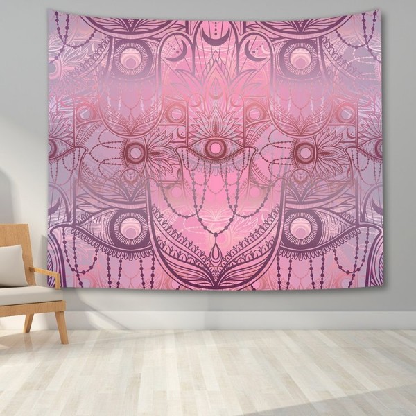 Hamsa Divination Hand - Printed Tapestry UK