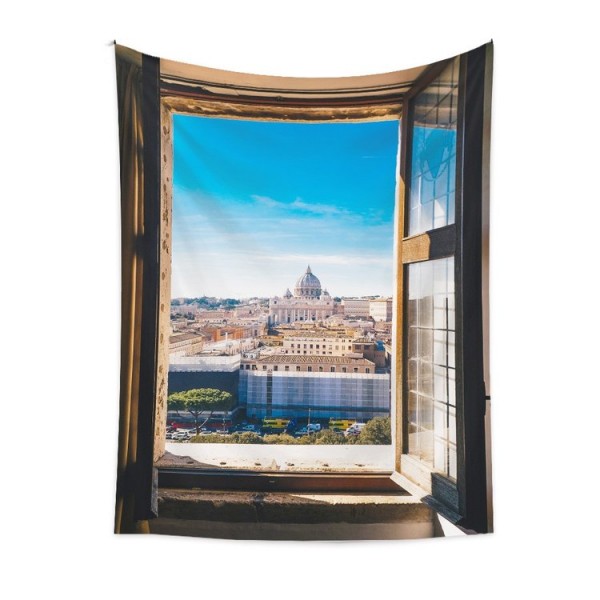 Psychedelic Mushroom - Printed Tapestry UK