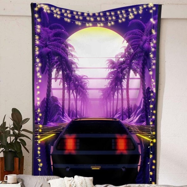 Tropical Outrun  - Printed Tapestry UK
