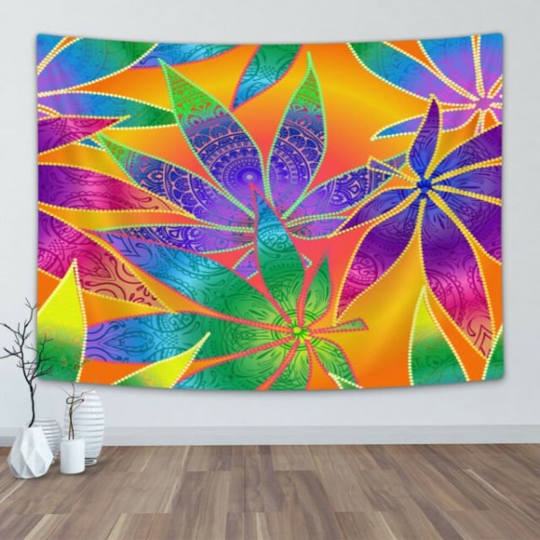 Leaves - Printed Tapestry UK