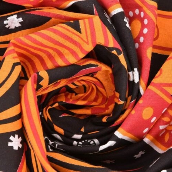 Psychedelic Moon - Printed Tapestry UK