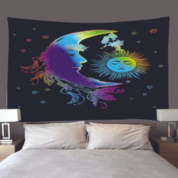 Moon and sun - Printed Tapestry UK