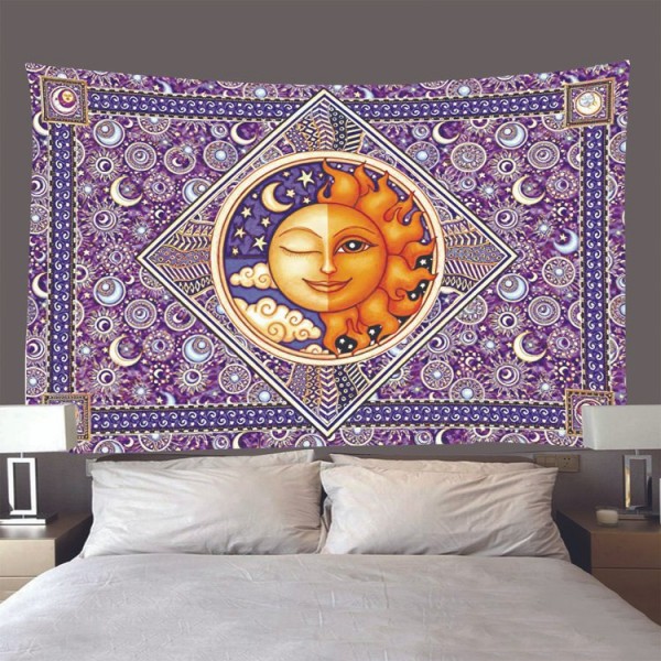 Moon and sun - Printed Tapestry UK