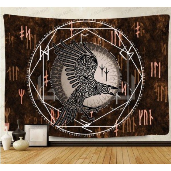 Owl - Printed Tapestry UK