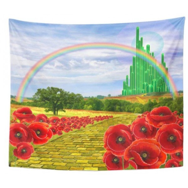 Rainbow - Printed Tapestry UK