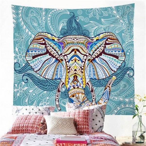 Elephant - Printed Tapestry UK