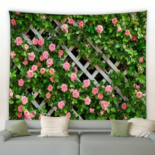 Garden Background - Printed Tapestry UK