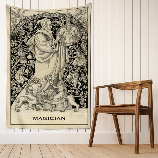 Tarot magician - Printed Tapestry UK