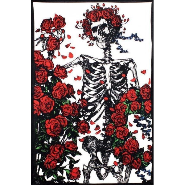 Skull - Printed Tapestry UK