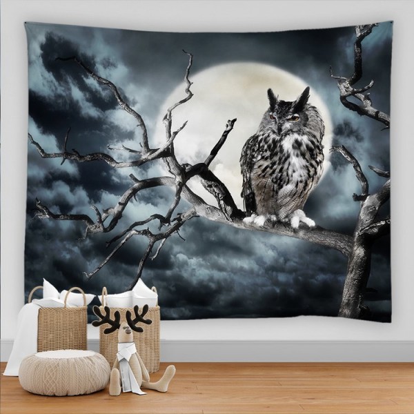 Owl - Printed Tapestry UK
