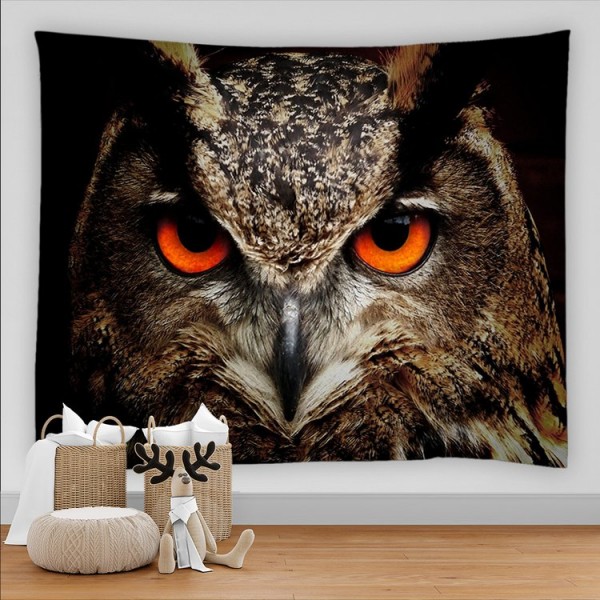 Owl - Printed Tapestry UK