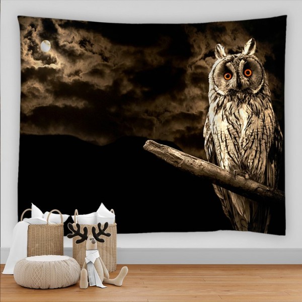 Owl - Printed Tapestry UK