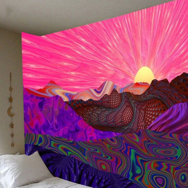 Psychedelic - Printed Tapestry UK