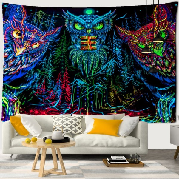 Owl - Printed Tapestry UK