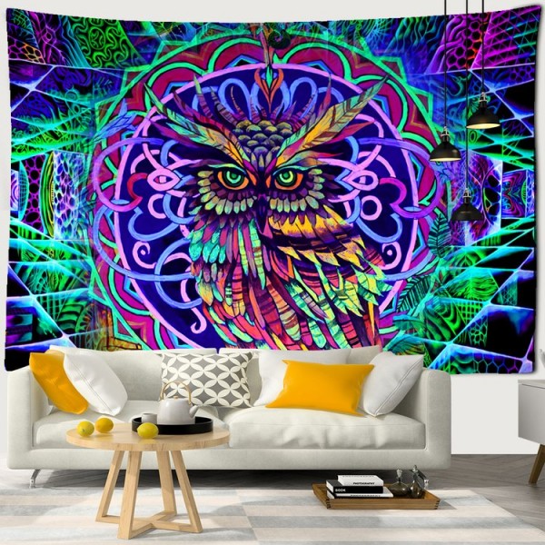 Owl - Printed Tapestry UK