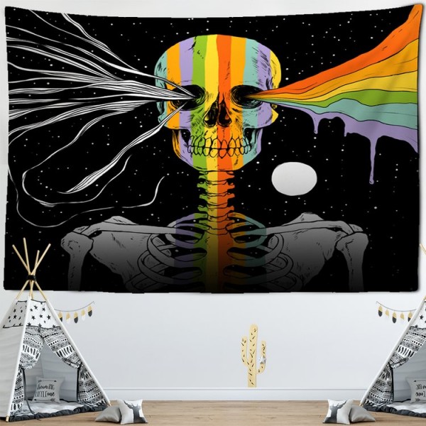 Skull - Printed Tapestry UK