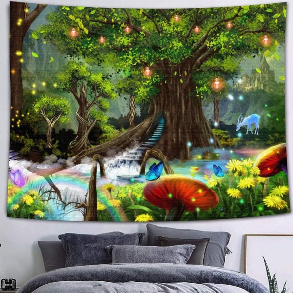 Tree - Printed Tapestry UK