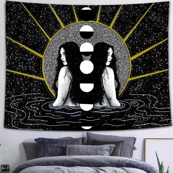 Moon Girl - Printed Tapestry UK