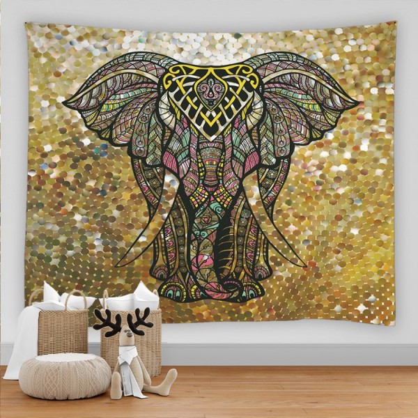 Elephant - Printed Tapestry UK
