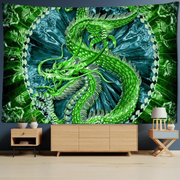 Dragon - Printed Tapestry UK