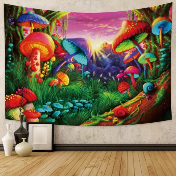 Mushroom - Printed Tapestry UK