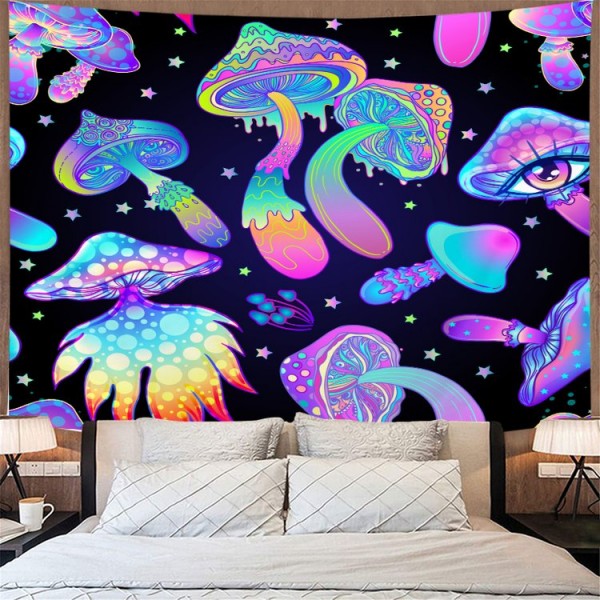 Mushroom - Printed Tapestry UK