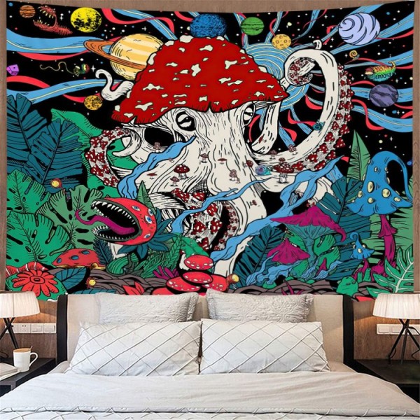 Mushroom - Printed Tapestry UK